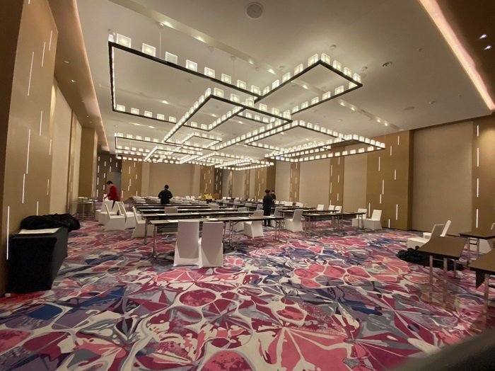 國際連鎖大型酒店紛紛進駐高雄，提供更新穎完善的會展空間與服務。 （圖片提供：高雄市政府經濟發展局）